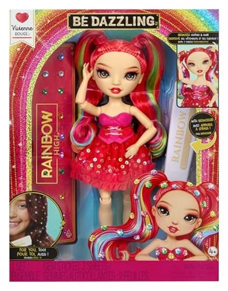 Rainbow High Be Dazzling Fashion Dolls- Vivienne Rouge (Red)