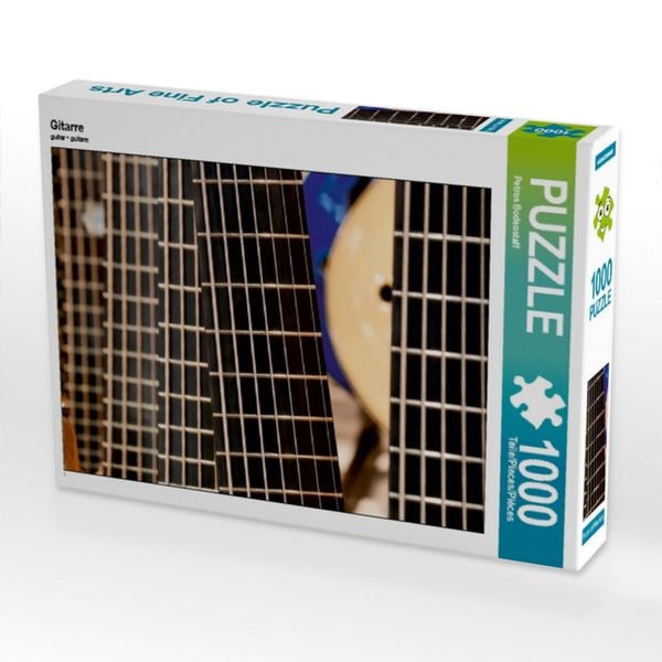 CALVENDO Puzzle Gitarre 1000 Teile Lege-Größe 64x48cm Foto-Puzzle für glückliche Stunden