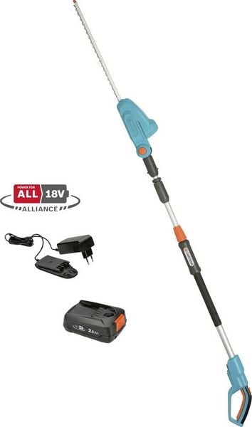 GARDENA GARDENA Akku-Teleskop-Heckenschere THS 42/18V P4A Ready-To-Use Set Akku Teleskop-Heckenschere inkl. Akku, inkl. Ladegerät 18 V Li-Ion