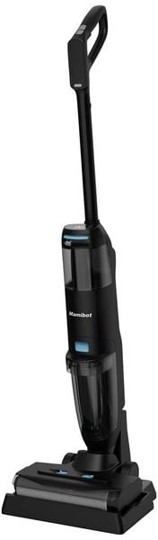 Mamibot Flomo II Plus Akku Nass-/Trocken Sauger 21.9 V 230 V 150 W 2 Wassertanks, Beutellos, inkl. Akku, mit Display, mit Funk-Handgriffsteuerung, f