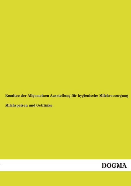 Milchspeisen und Getränke