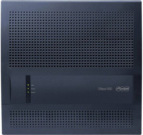 Auerswald COMpact 4000 Telefonanlage, VoIP Anzahl ISDN-Anschlüsse (S0): 2 x Hybrid-Anlage