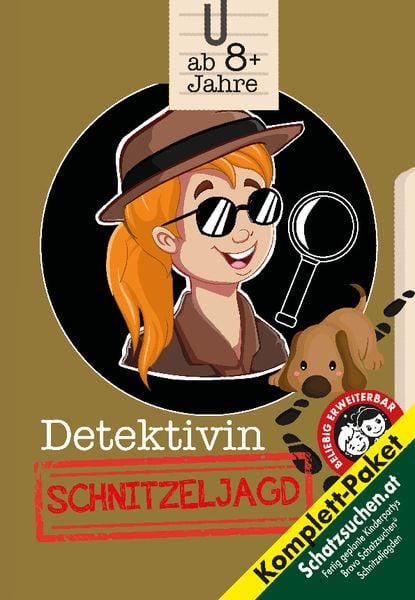 Detektivinnen Schnitzeljagd Schatzsuche Mädchen Kindergeburtstag ab 8 Jahre (Grundschüler)