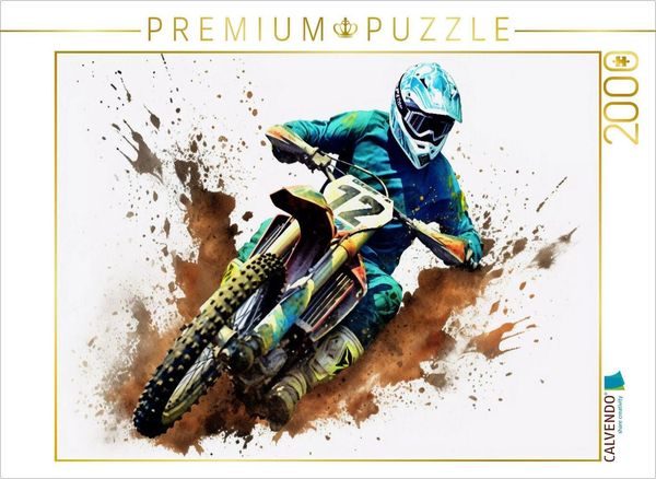CALVENDO Puzzle ThunderRush MX 2000 Teile Lege-Größe 90x67cm Foto-Puzzle für glückliche Stunden