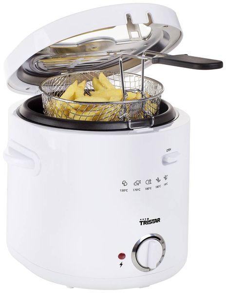 Tristar FR-6941 Fritteuse 1.5l 1000W Weiß