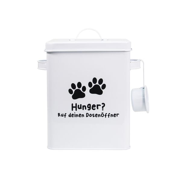HTI-Living Vorratsdose Tierfutter mit Dosierlöffel Landhaus