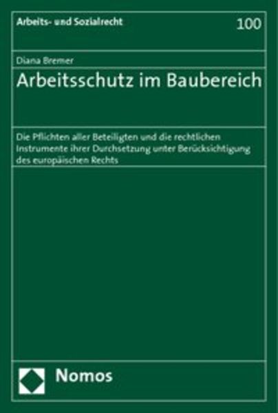 Arbeitsschutz im Baubereich