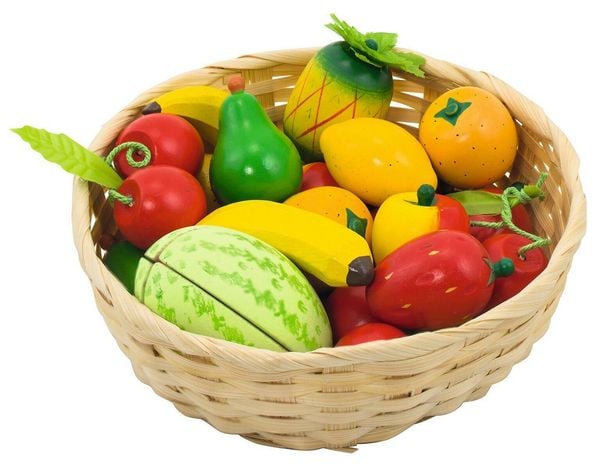 goki Obst im Korb, -teilig