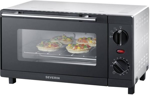 Severin TO 2052 Minibackofen Timerfunktion 9 l