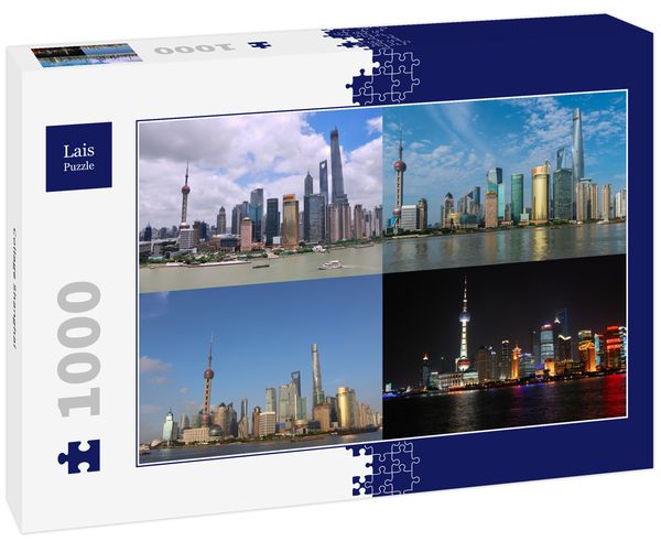 Lais Puzzle Collage Shanghai 1000 Teile