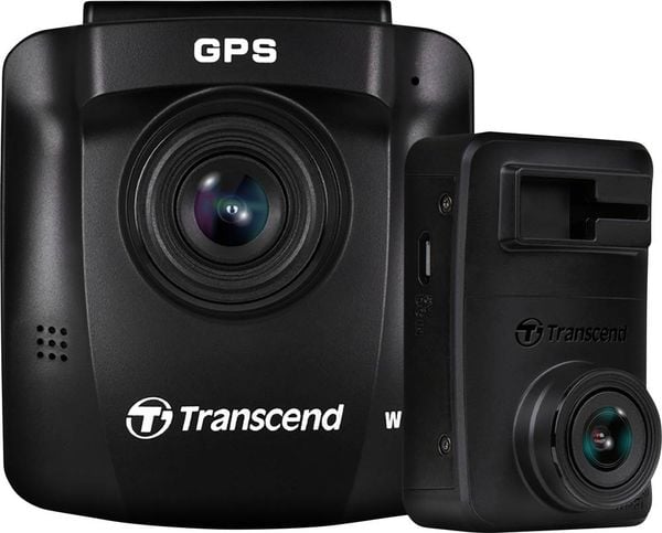 Transcend DrivePro 620 Dashcam Blickwinkel horizontal max.=140 ° Akku, Display, Dual-Kamera, Rückfahrkamera