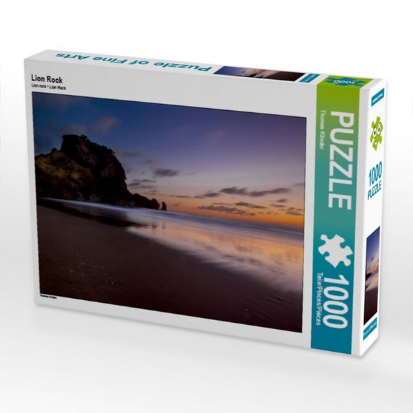 CALVENDO Puzzle Lion Rock 1000 Teile Puzzle quer 1000 Teile Lege-Größe 64 × 48 cm Foto-Puzzle für glückliche Stunden