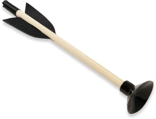 BestSaller 1215 - Holz Pfeil 26cm groß, einzeln für Armbrust, 1 Stück