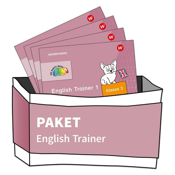 DIE BUNTE REIHE - Englisch. Paket: English Trainer, Klasse 3/4 (4 Hefte)