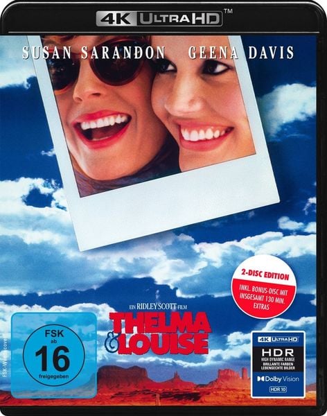 Thelma & Louise - 2-Disc Edition (UHD-Blu-ray + Bonus-Blu-ray)