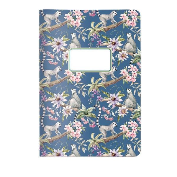 Hefte A5 Pattern Äffchen