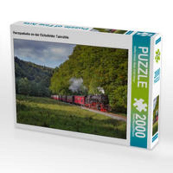 CALVENDO Puzzle Harzquebahn an der Eichsfelder Talmühle 2000 Teile Puzzle quer 2000 Teile Lege-Größe 90 × 67 cm Foto-Puzzle für glückliche Stunden