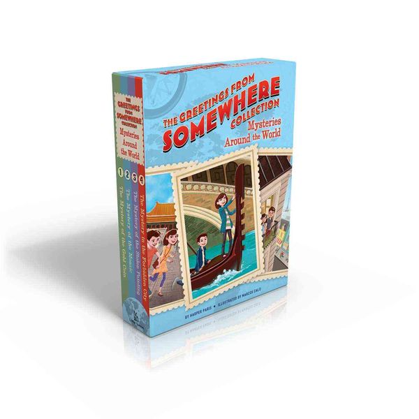 The Greetings from Somewhere Collection (Boxed Set): Mysteries Around the World: The Mystery of the Gold Coin; The Mystery of the Mosaic; The Mystery