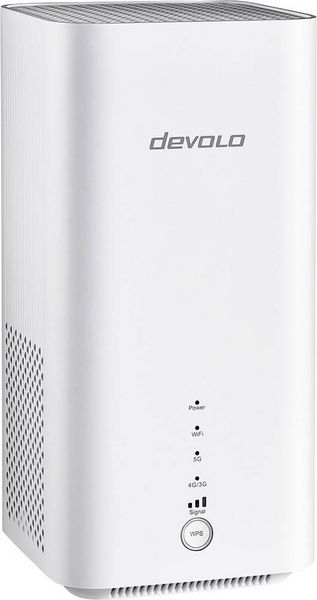 Devolo WiFi 6 Router 3600 5G LTE WLAN-Router mit LTE Integriertes Modem: 5G, LTE 5GHz, 2.4GHz