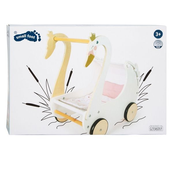 Puppenwagen Schwan
