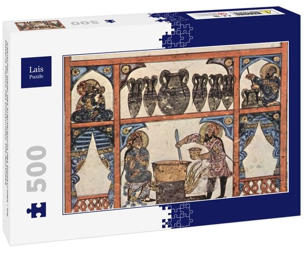 Lais Puzzle Irakischer Maler des Kräuterbuchs des Dioskurides - De Materia Medica des Dioskurides, Die Apotheke 500 Teile