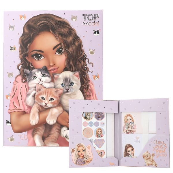TOPModel Briefpapier CAT LOVE