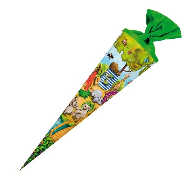 Nestler Schultüte Tier-ABC rund 70cm