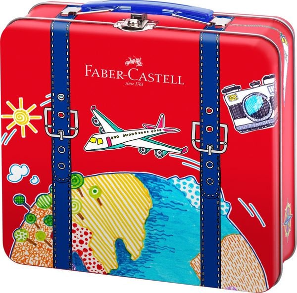 Faber-Castell Filzstift-Set Connector Reisekoffer