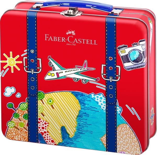 Faber-Castell Filzstift-Set Connector Reisekoffer