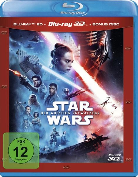 Star Wars - Der Aufstieg Skywalkers (+ Blu-ray 2D) (+ Bonus-Blu-ray)