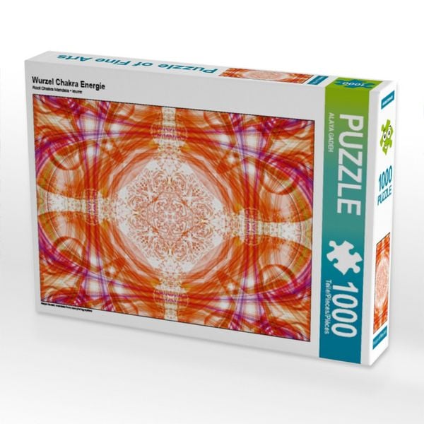 CALVENDO Puzzle Wurzel Chakra Energie 1000 Teile Lege-Größe 64x48cm Foto-Puzzle für glückliche Stunden