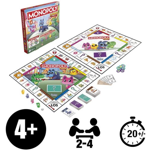 Monopoly Junior Square 2 In 1
