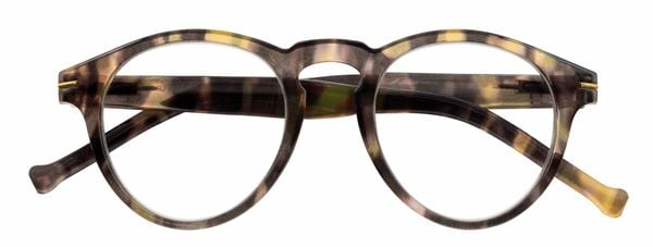 Lesebrille FRANKIE, havanna hell, +1.50 dpt mit Etui