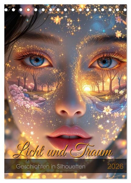 Licht und Traum (Tischkalender 2026 DIN A5 hoch), CALVENDO Monatskalender