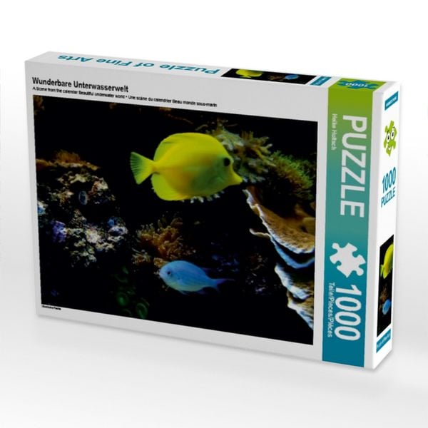 CALVENDO Puzzle Wunderbare Unterwasserwelt 1000 Teile Lege-Größe 64x48cm Foto-Puzzle für glückliche Stunden