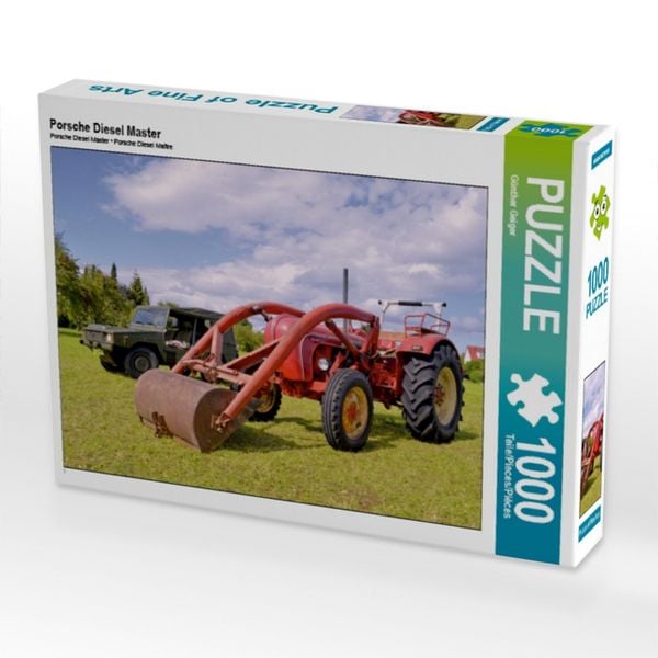 CALVENDO Puzzle Porsche Diesel Master 1000 Teile Puzzle quer 1000 Teile Lege-Größe 64 × 48 cm Foto-Puzzle für glückliche Stunden