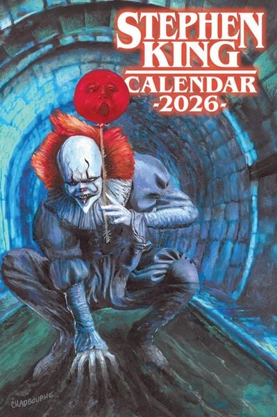 2026 Stephen King Calendar Meet Pennywise