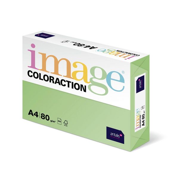 Kopierpapier image COLORACTION 80g/m² grün forest DIN A4 500 Blatt