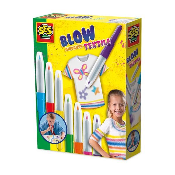 SES Creative - Blow airbrush Pens - Textil