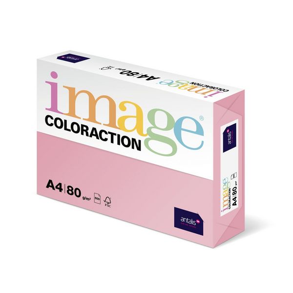Kopierpapier image COLORACTION 80g/m² hellrosa DIN A4 500 Blatt