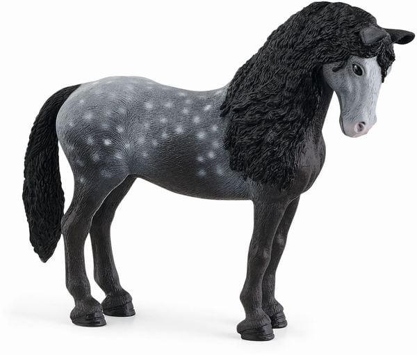 Schleich 13922 - Horse Club, Pura Raza Española Stute, Apfelschimmel, Spielfigur, Pferd