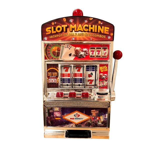 Mad Monkey Slot Machine XL Spardose