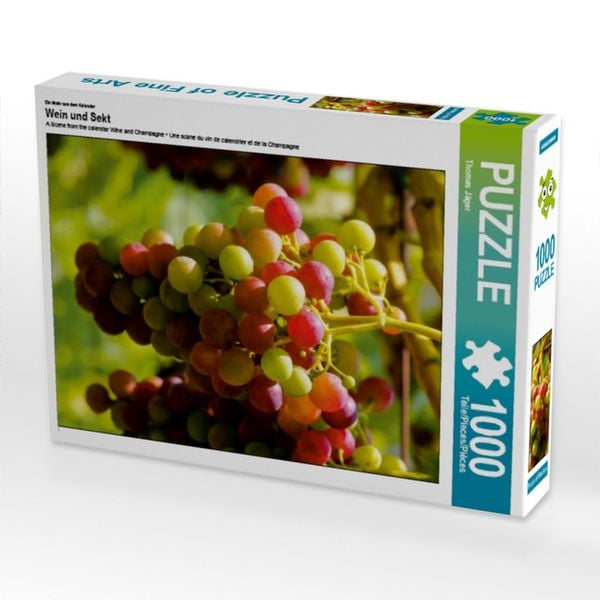 CALVENDO Puzzle Ein Motiv aus dem Kalender Wein und Sekt 1000 Teile Lege-Größe 64x48cm Foto-Puzzle für glückliche Stunden