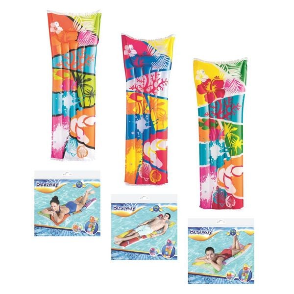 Bestway Luftmatratze Fashion 183x69cm 3fach sortiert