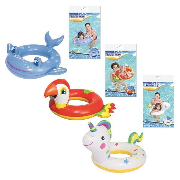 Bestway Schwimmring Happy Animal 3fach sortiert