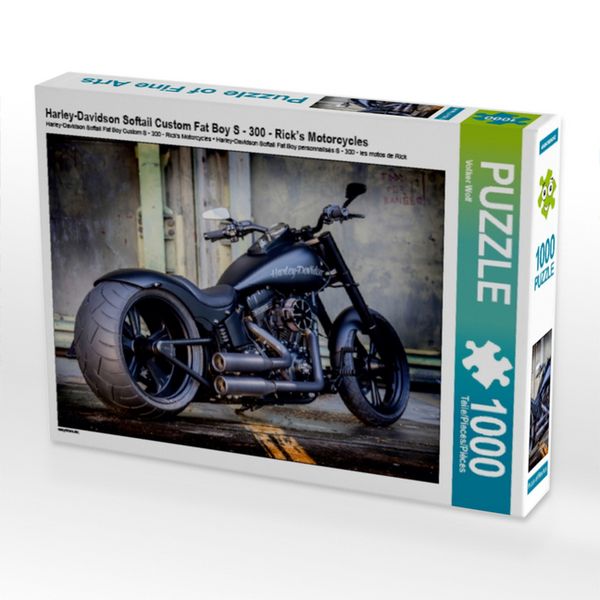 Harley-Davidson Softail Custom Fat Boy S - 300 - Rick's Motorcycles (Puzzle)