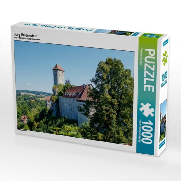 CALVENDO Puzzle Burg Veldenstein 1000 Teile Puzzle quer 1000 Teile Lege-Größe 64 × 48 cm Foto-Puzzle für glückliche Stunden
