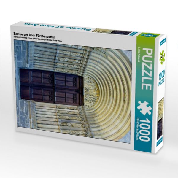 CALVENDO Puzzle Bamberger Dom Fürstenportal 1000 Teile Lege-Größe 64x48cm Foto-Puzzle für glückliche Stunden