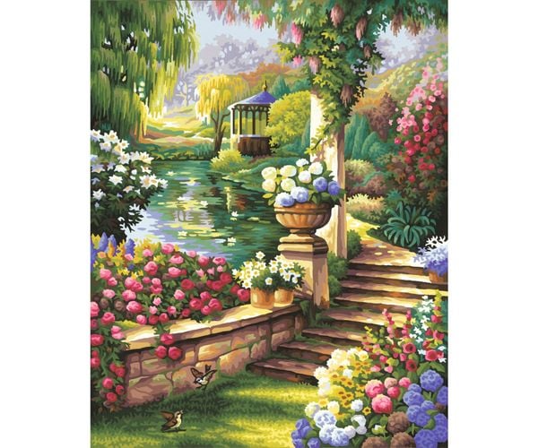 Schipper Malen nach Zahlen: Gartenparadies