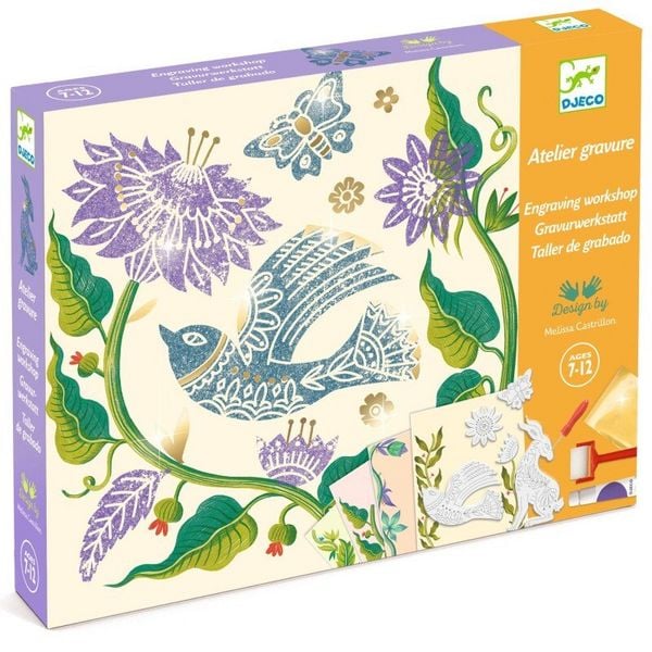 Workshop Gravur: Passionsblume
